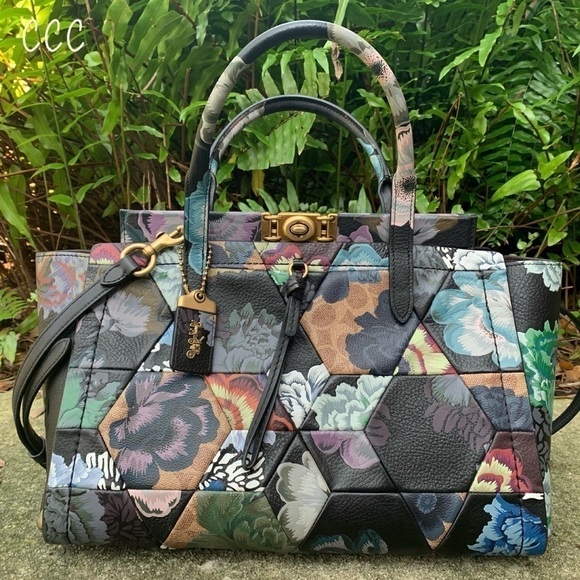 Coach Kaffe Fassett Crossbody Bag - Picture 1 of 1